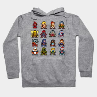 8-bit Heroic Warriors Hoodie